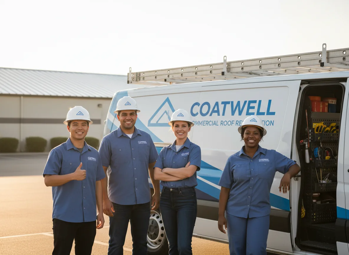 Commercial roof coating company in Jarreau, LA